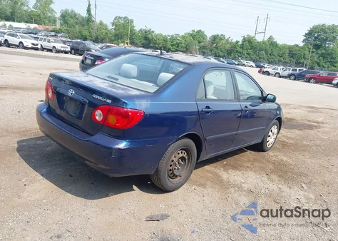 2003 Toyota Corolla Le z USA, uszkodzony, nr VIN 2T1BR38E53C159171